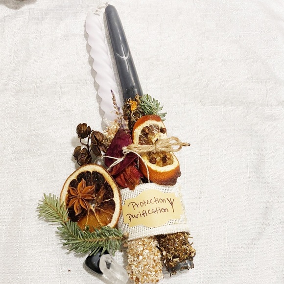 Protection & Purification Ritual candle set handmade - Picture 10 of 17